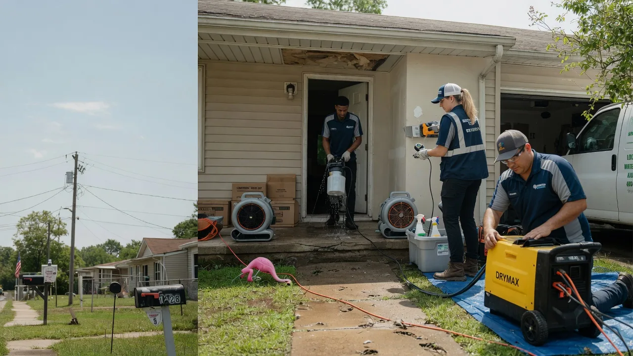 Storm Damage Water Removal in Campbell Hill, IL near me